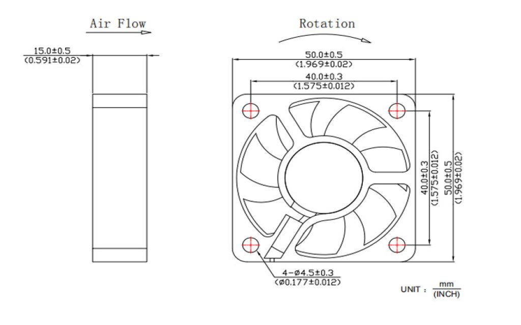 5015DC Cooling Fan