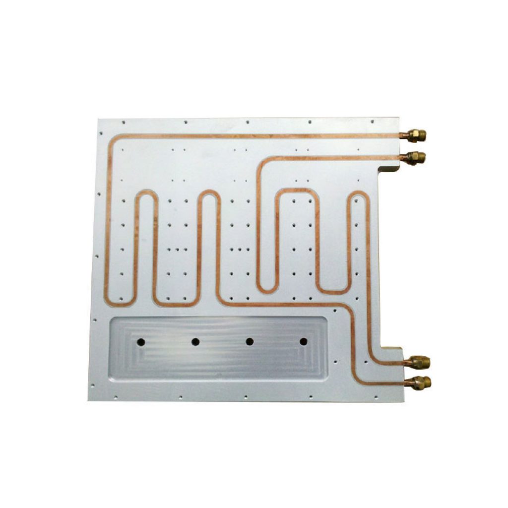 Communication base station liquid cooling uniform temperature plate heat sink