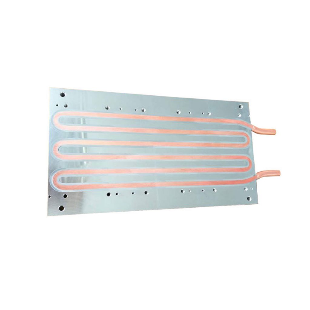 Controller liquid cooling plate uniform temperature plate